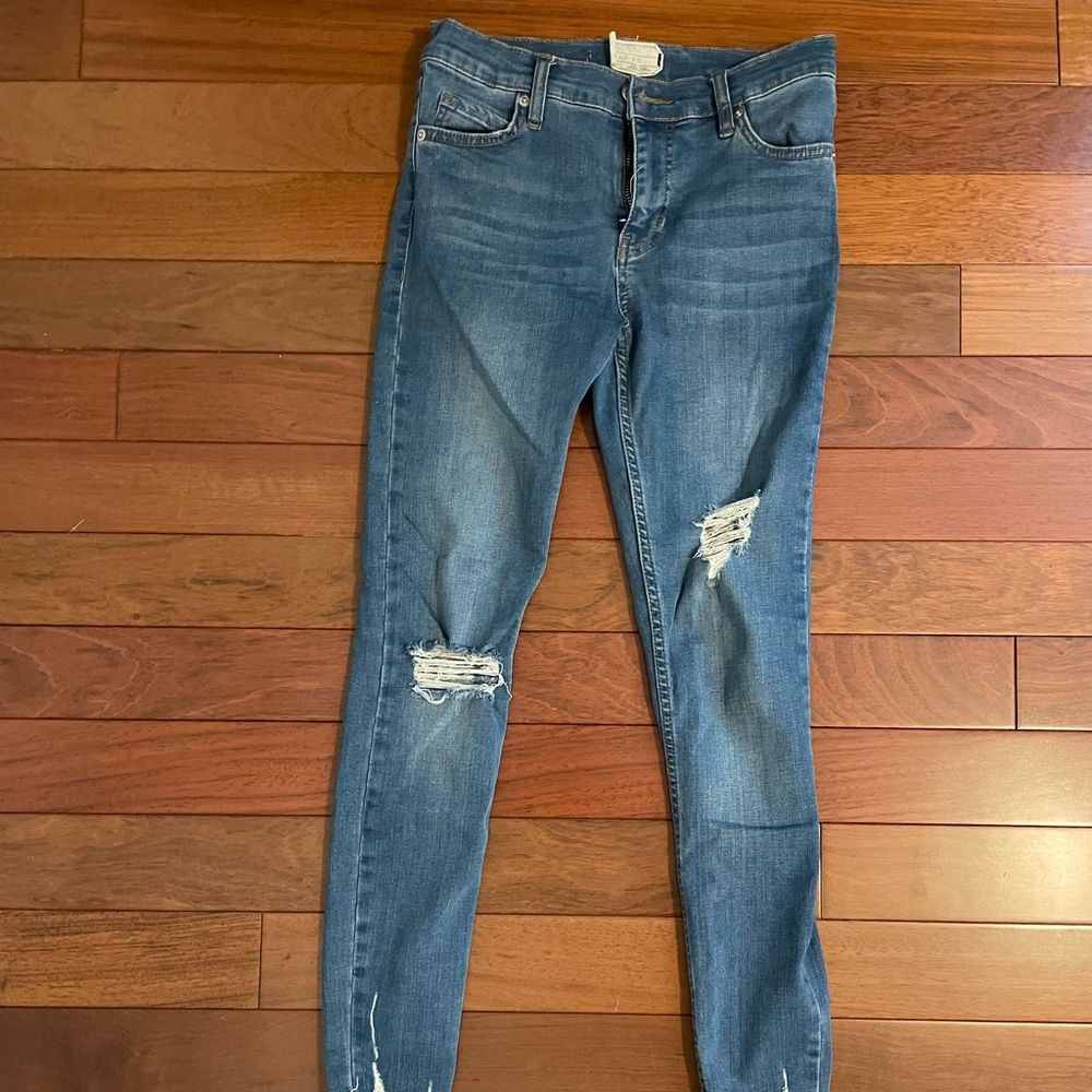 Free People high waisted jeans
